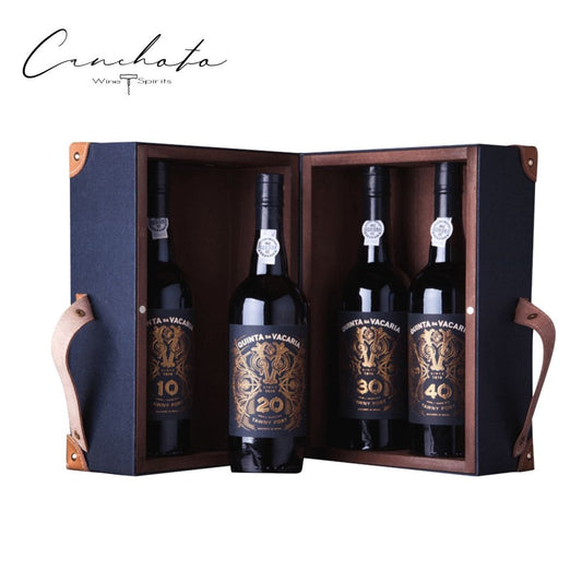 Quinta da Vacaria Vinho do Porto Conjunto Mala Centenario ( 10,20,30,40). 300cl