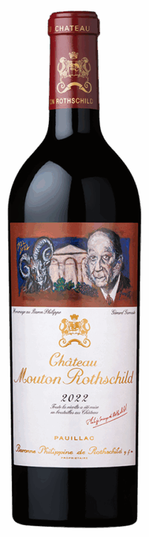 Château Mouton Rothschild 2022 | 0,75L — fotografia oficial da colheita