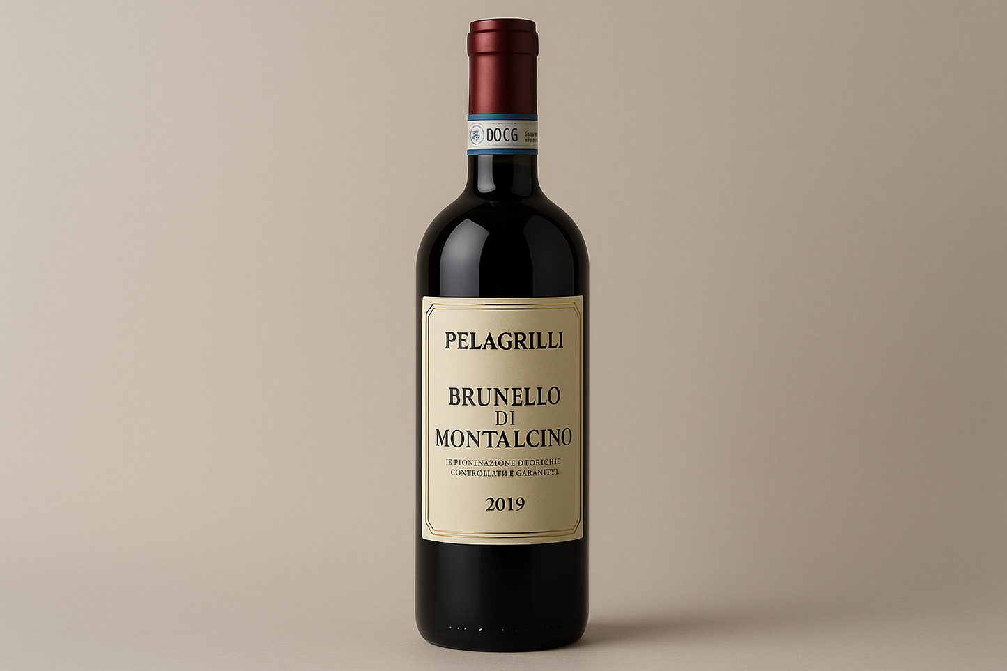 Brunello Vinho di Montalcino Pelagrilli DOCG Tinto 2019, 0.75