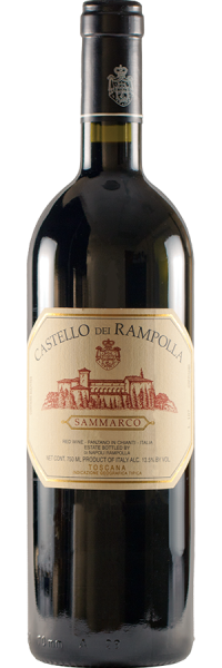 Castello dei Rampolla Sammarco 2019 — fotografia da garrafa