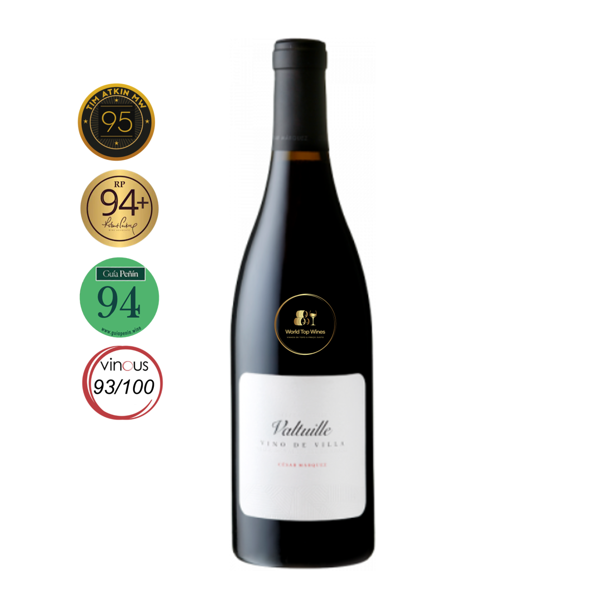 César Márquez Valtuille Vino de Villa 2023 — garrafa