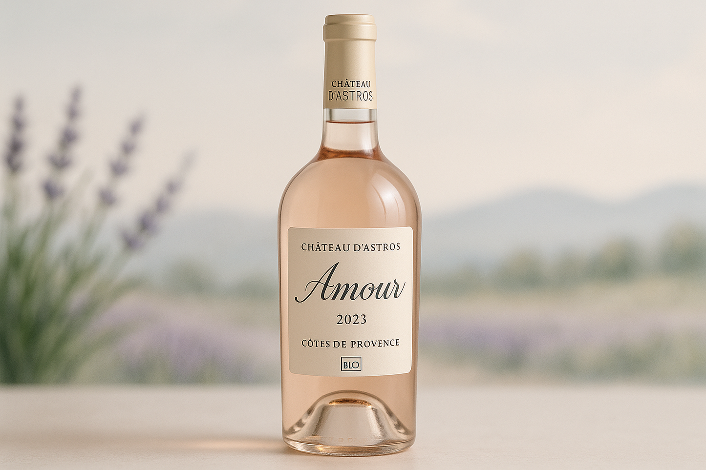 Chateau D´Astros " Amour" Rose 2023 - Cotes de Provence BIO
