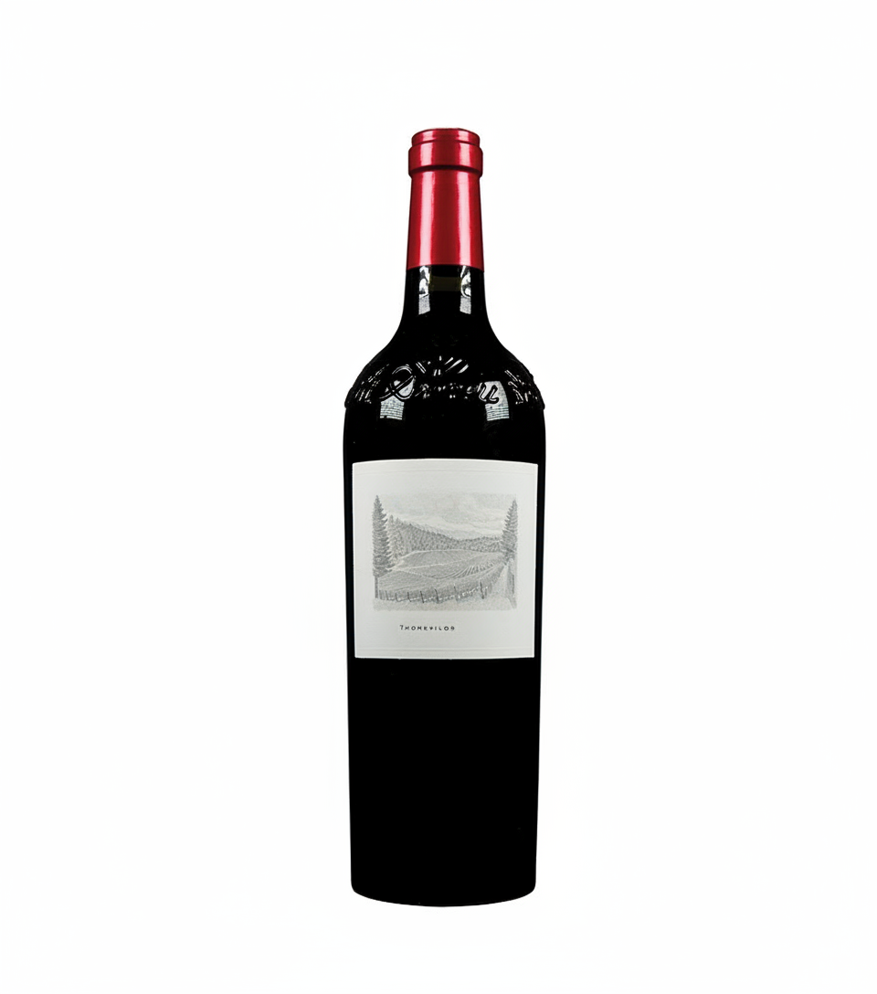 Enhanced wine bottle product image