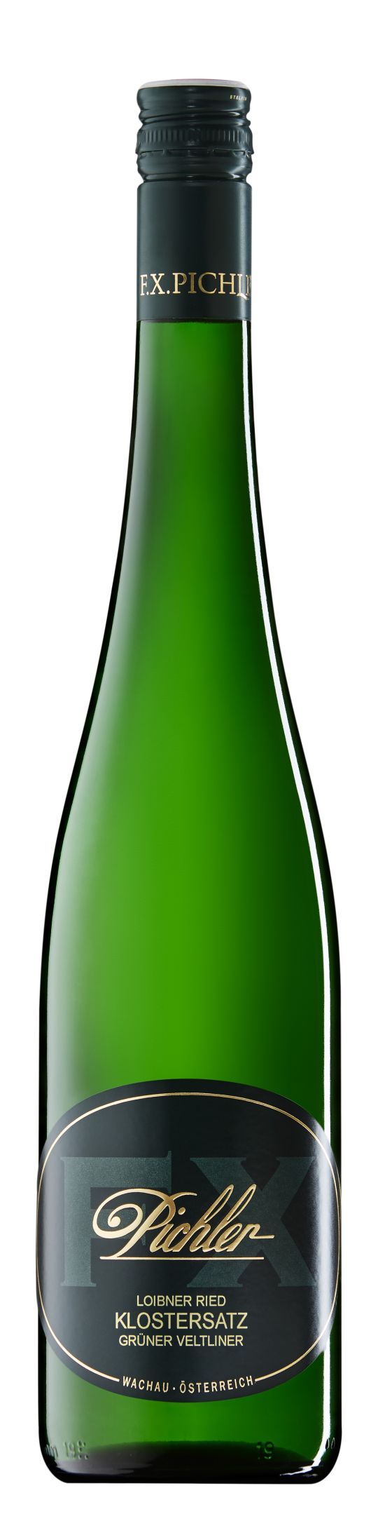 F.X. Pichler Grüner Veltliner Ried Klostersatz 2024 — fotografia oficial da garrafa
