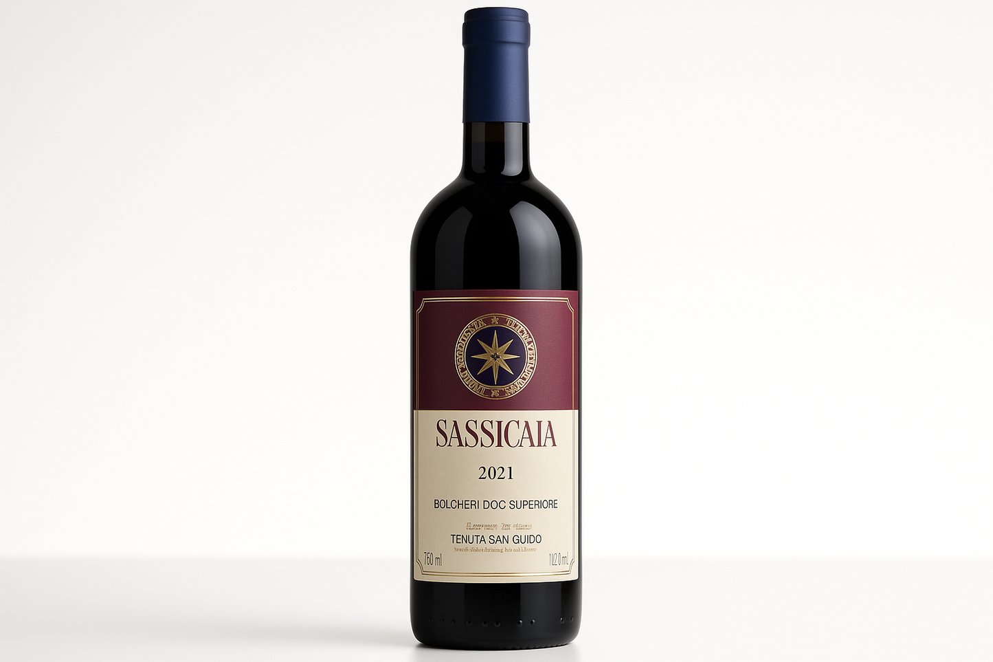 Sassicaia 2021 Bolgheri DOC Superiore Tenuta San Guido 0,75L