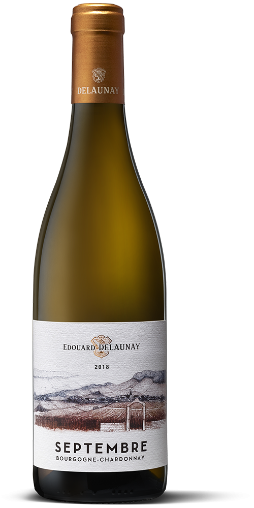 Vinho Branco Edouard Delaunay Septembre Bourgogne Chardonnay 2023, 75cl Borgonha, França