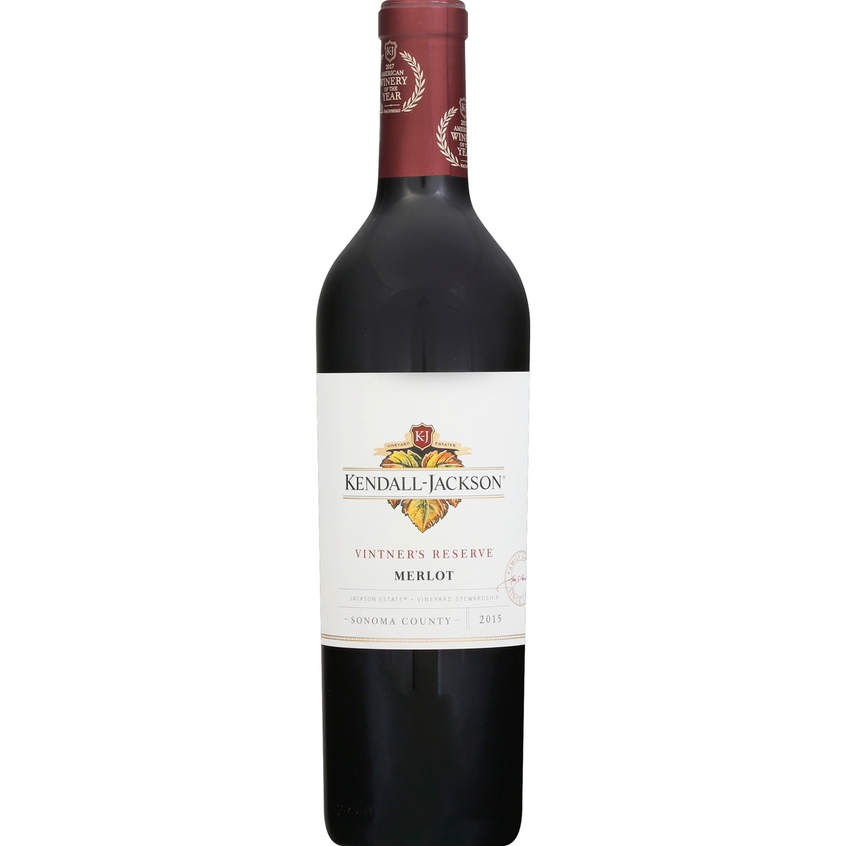 Vinho Tinto Kendall-Jackson Vintner’s Reserve Merlot 2015, 75cl Sonoma, Califórnia