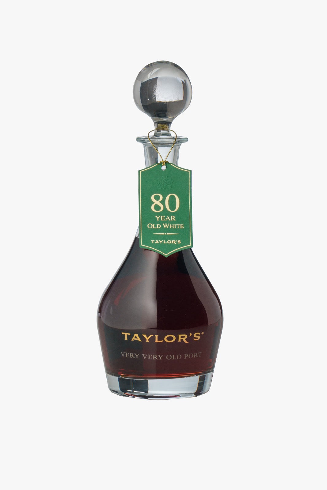 Garrafa Taylor’s Very Very Old 80 Anos White Port