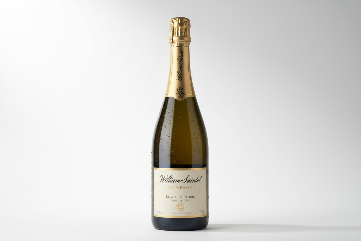 William-Saintot Champagne Blanc de Noirs Premier Cru Extra Brut, 0.75