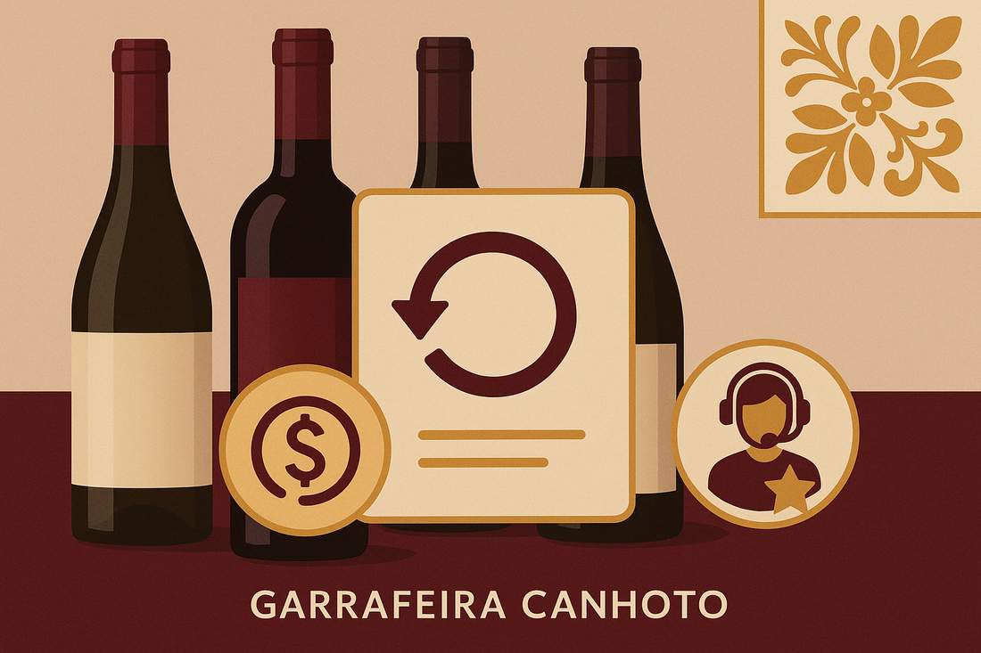 Política de Devolução - Garrafeira Canhoto