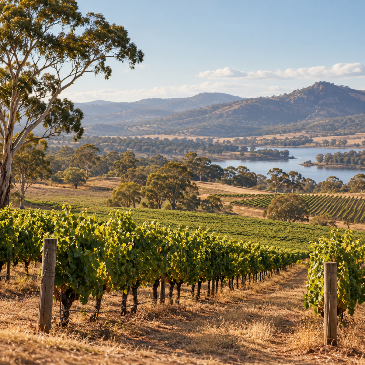Capa editorial da categoria Vinhos da Austrália
