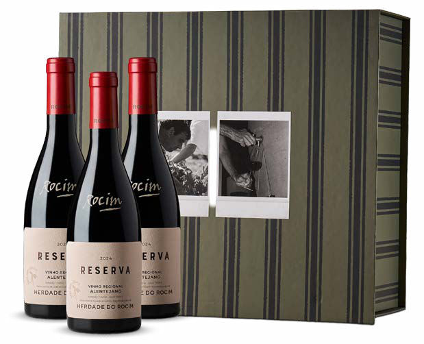 Herdade do Rocim Reserva Tinto — Conjunto 3 × 750 ml