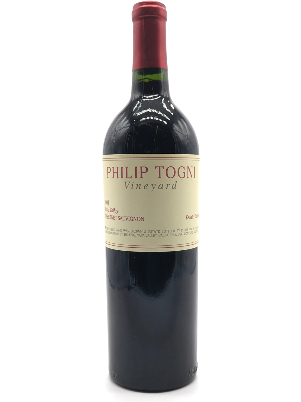 Philip Togni Cabernet Sauvignon 2003 | 0,75L