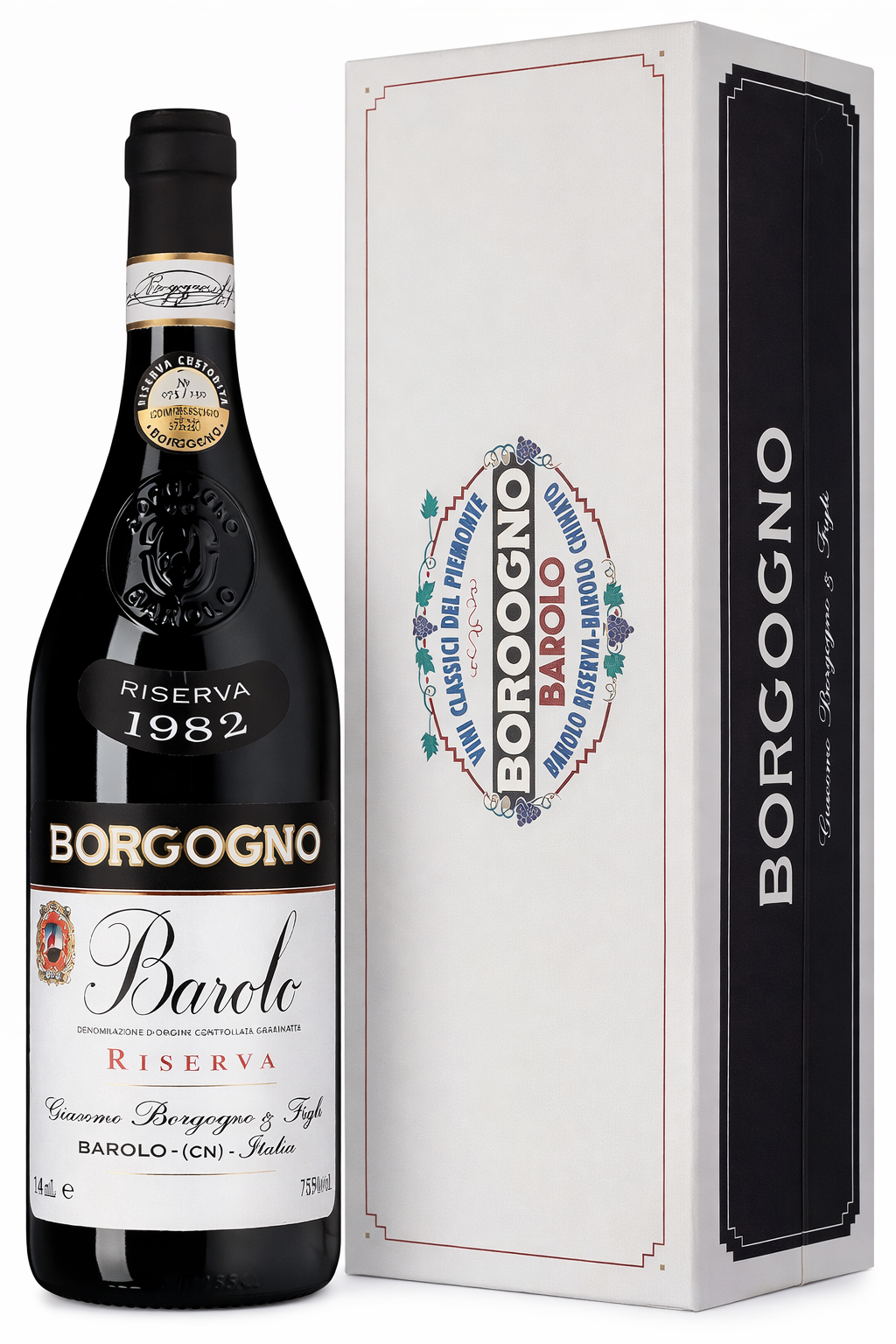 Borgogno Barolo Riserva Tinto 1982