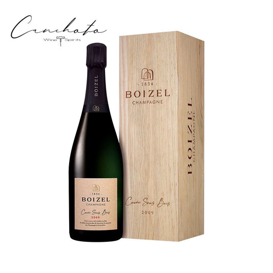 Boizel Chamoagne Cuvée Sous Bois em caixa de Madeira 2009, 0.75