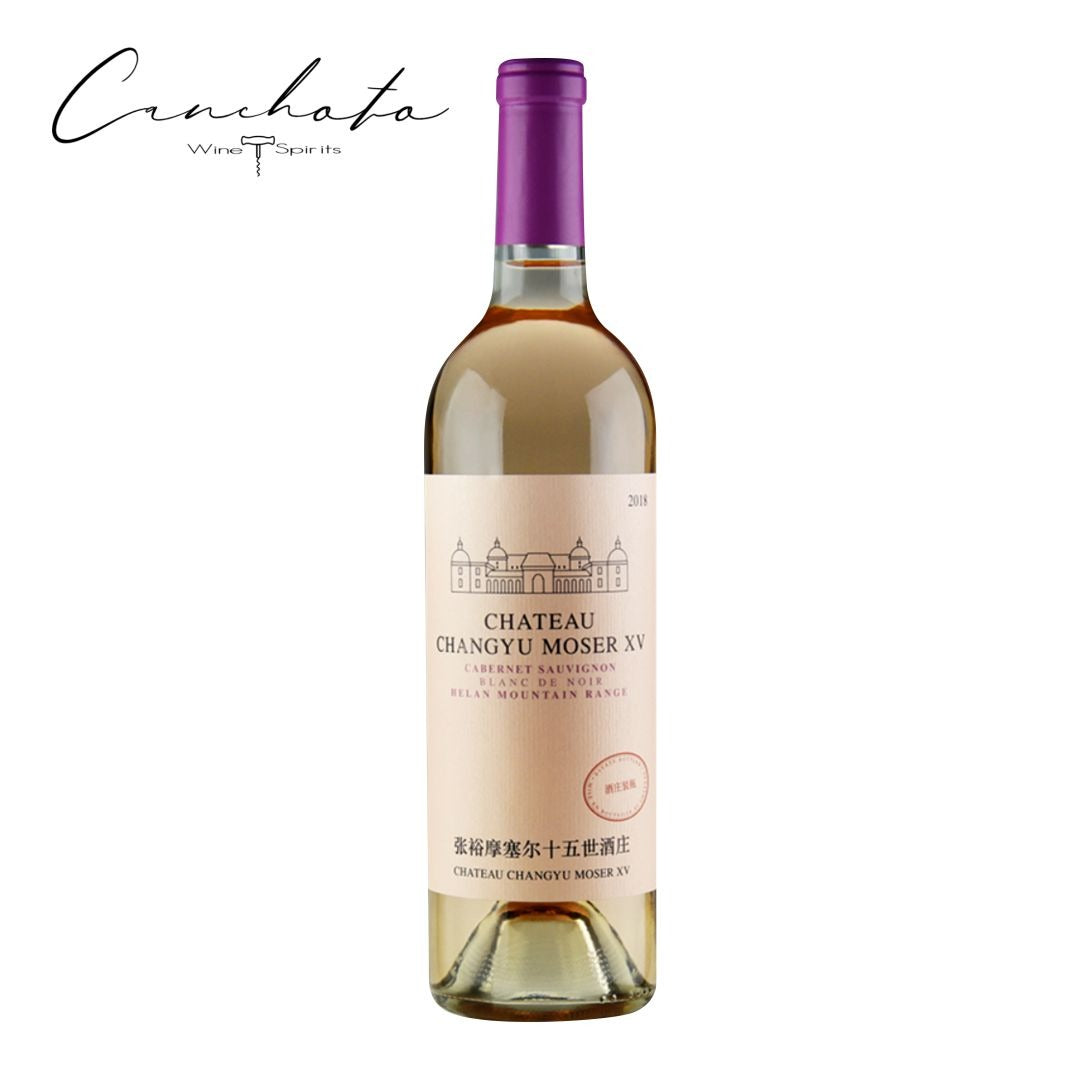 Chateau Changyu Moser XV Blanc de Noir 2021 - Vinho Branco Chinês Premium 0.75L