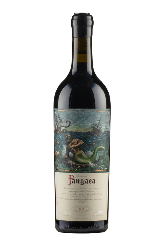 Pangaea 2015 — garrafa de 0,75 L; produto vendido em caixa de três garrafas