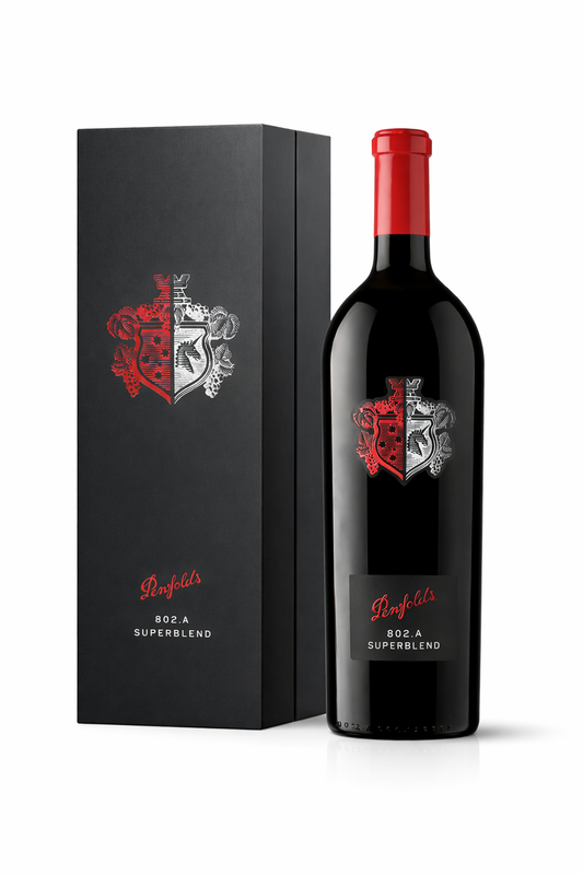 Penfolds Superblend 802.A 2018 c/ coffret 0,75l