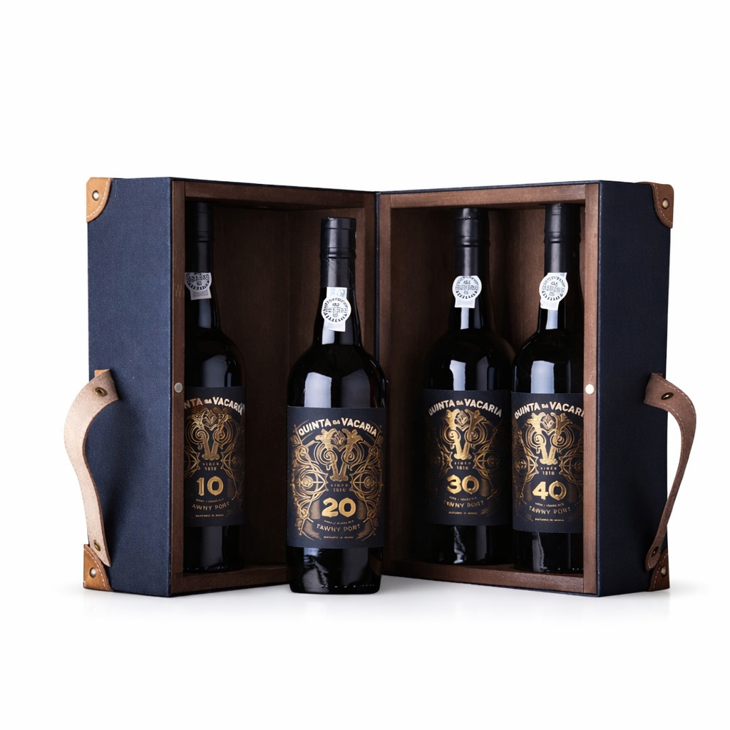 Porto Quinta da Vacaria Conjunto Mala Centenário Tawny 10, 20, 30, 40 Anos