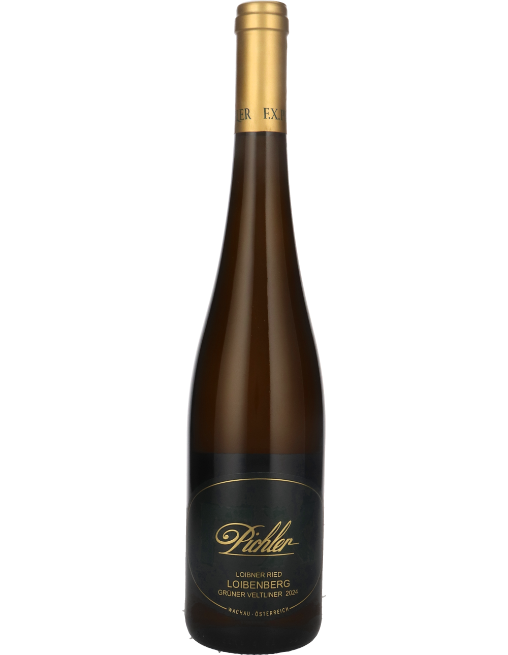 F.X. Pichler Grüner Veltliner Ried Loibenberg 2024 — fotografia da garrafa