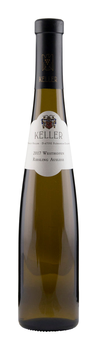 Keller Westhofen Riesling Auslese 2017 — fotografia da garrafa