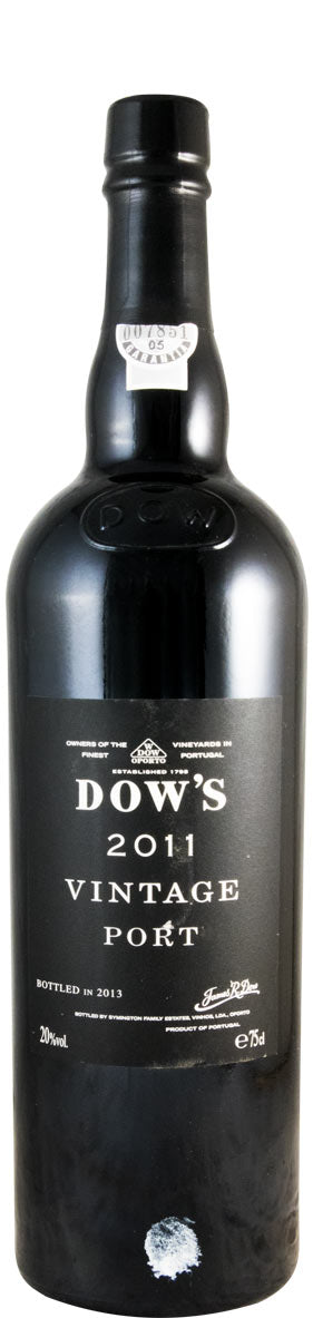 Dow’s Vintage Port 2011 — fotografia da garrafa