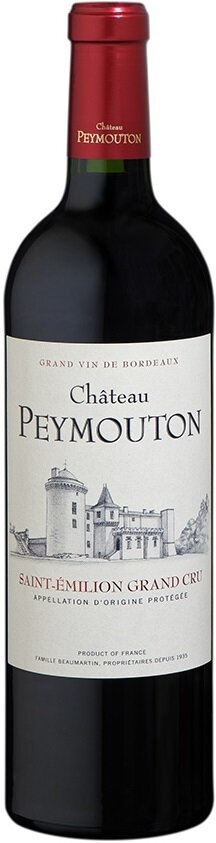 Château Peymouton 2020 — fotografia da garrafa