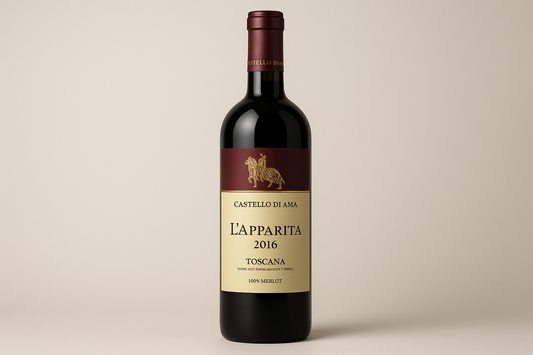 Castello di Ama L'Apparita 2016 Toscana IGT 100% Merlot 0,75L