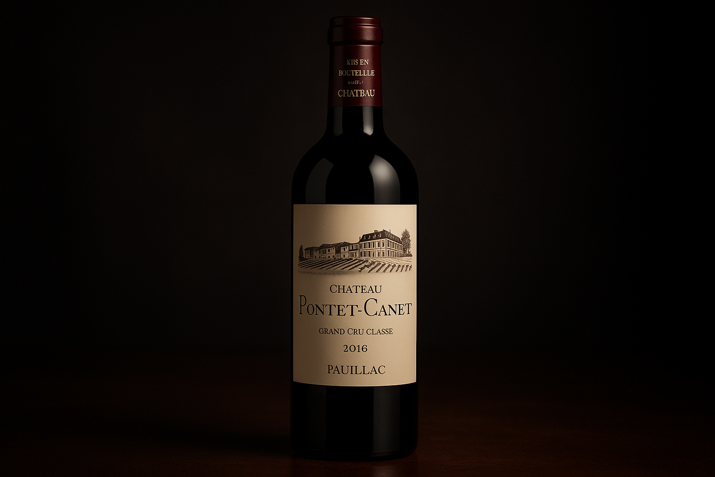 Chateau Pontet- Canet Vinho Grand Cru Classé Tinto 2016, 