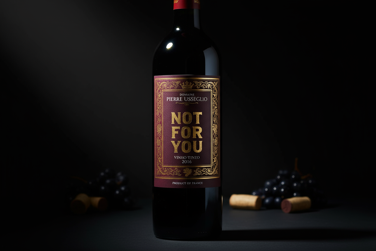 Domaine Pierre Usseglio Vinho Not For You Tinto 2016