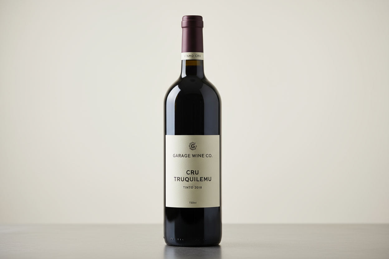 Garage Wine Co. Vinho Cru Truquilemu Tinto 2018, 0.75cl