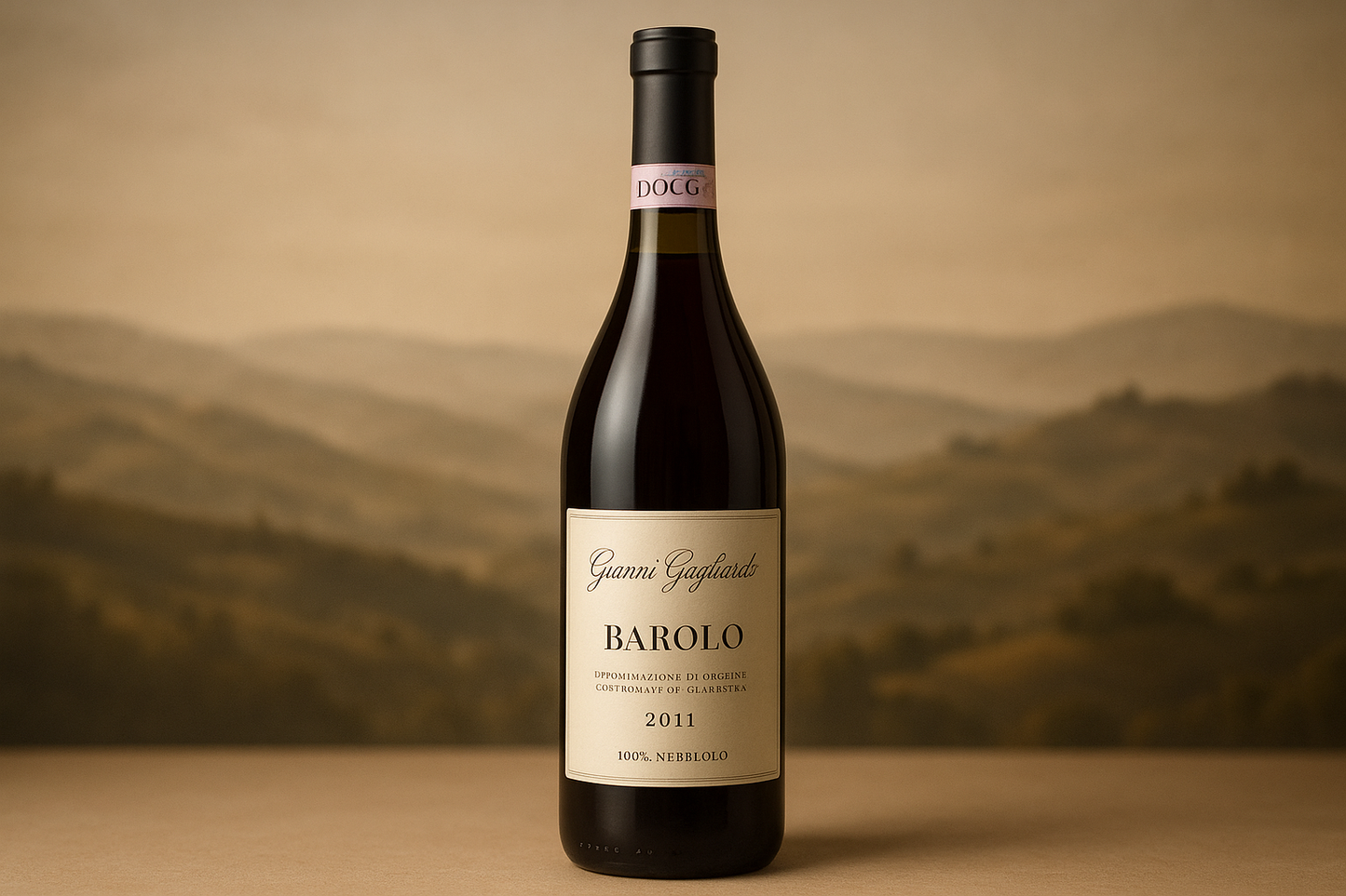 Gianni Gagliardo Barolo DOCG 2011 100% Nebbiolo