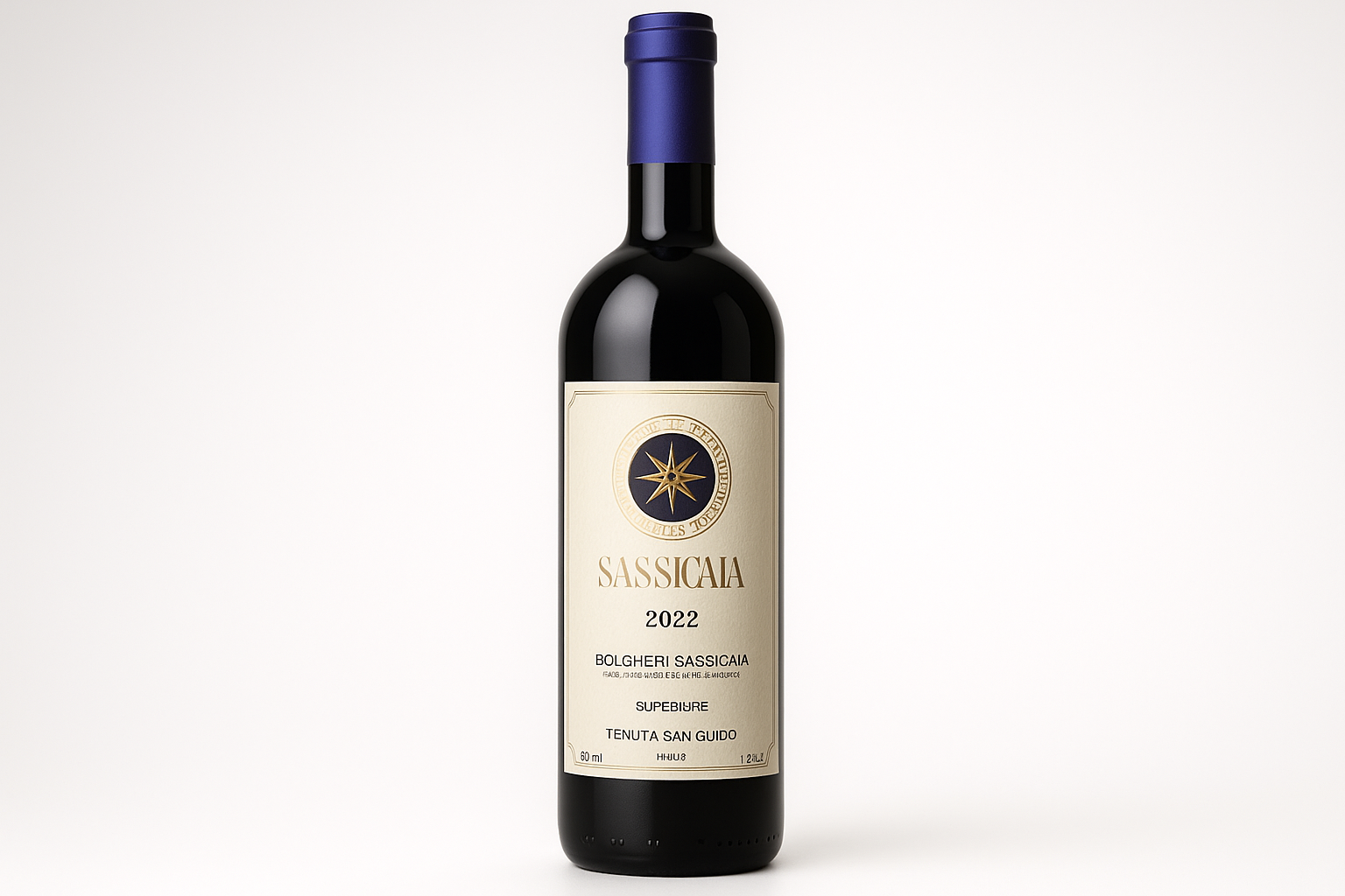 Sassicaia 2022 Bolgheri DOC Superiore Tenuta San Guido 0,75L