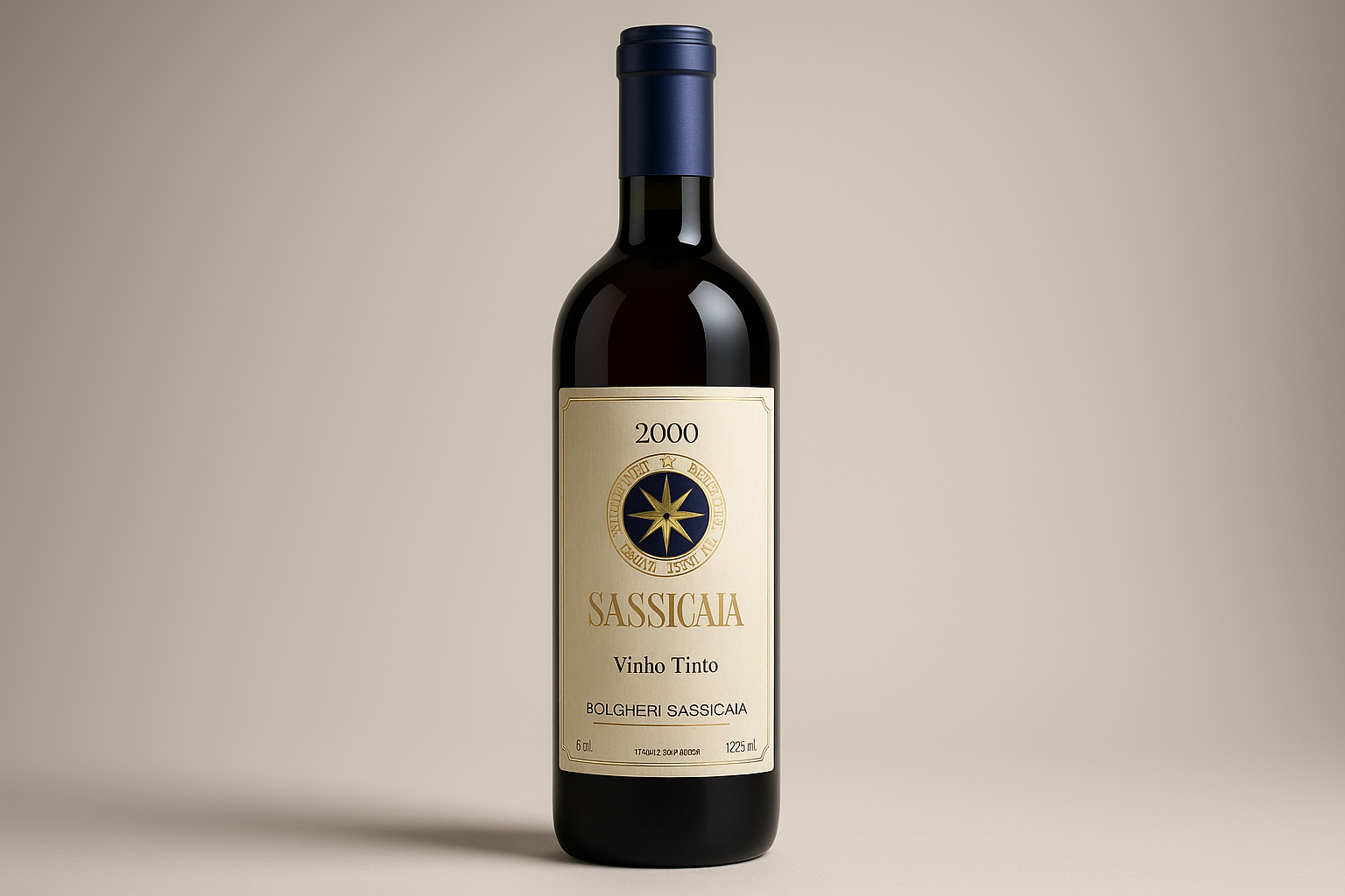 Sassicaia Vinho Tinto 2000, 0.75cl