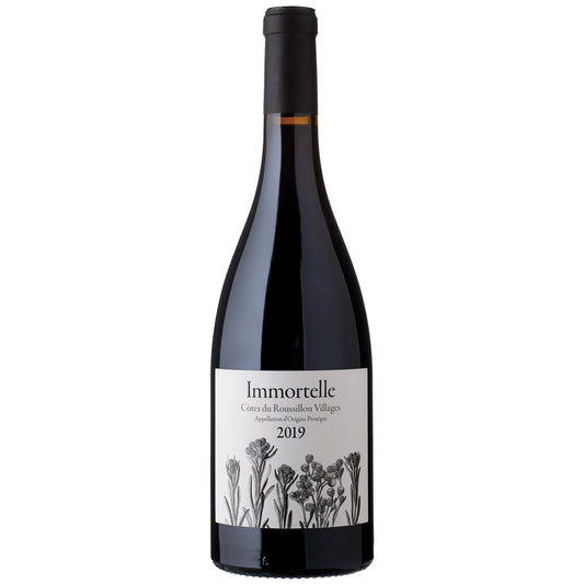 Vinho Tinto Immortelle Côtes de Roussillon Villages 2019, 75cl