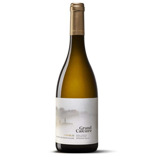 Vinho Branco Edouard Delaunay Grand Calcaire Chablis Fourchaume 1er Cru 2023, 75cl Borgonha, França (12.5%)