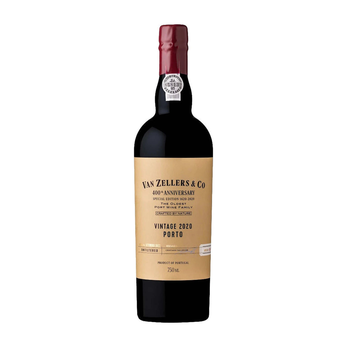 Van Zellers & Co Vintage Port 2020 400th Anniversary