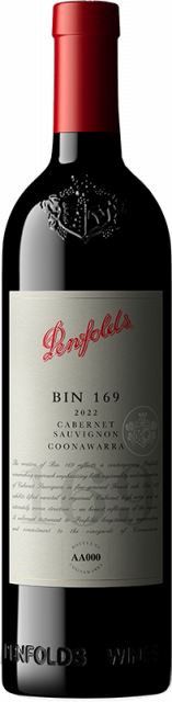 Penfolds Bin 169 2022 — fotografia da garrafa